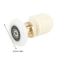 thumbnail image 1 of 8 Piezas Rodillos para Puertas de Ducha Corredizas de Vidrio Abs de Latón, Resistentes a la Oxidación, Deslizamiento Suave, Compatibles con puertas de Vidrio de 4-8 mm, Herrajes, 1 of 7