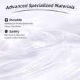 thumbnail image 3 of Waterproof PVC Clear Backpack,Clear Book Bags for School,Large Capacity Student Schoolbag/Outdoor Backpack,Clear Backpack for Girls & Boys(Grey), 3 of 6
