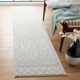 thumbnail image 2 of SAFAVIEH Tulum Glen Oriental Runner Rug, Ivory/Light Grey, 2' x 17', 2 of 7