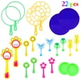 thumbnail image 2 of 22PCS Kids Bubble Wand Set Creative Bubble Wand Bulk Bubble Toy for Summer Party, 2 of 10