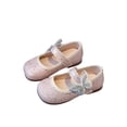 thumbnail image 2 of Miluxas Toddler Little Girls Mary Jane Flats Bowknot Princess Dress Ballet Shoes Non-Slip Soft Sole Party Girl’s Shoes Pink 3(35), 2 of 9