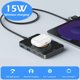 thumbnail image 5 of Estación de acoplamiento tipo C 8 en 1 Divisor USB multipuerto Carga rápida inalámbrica de 15 W, 5 of 8