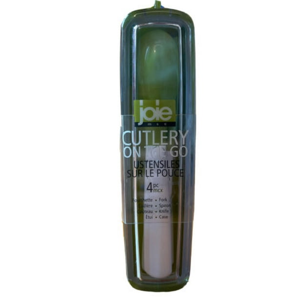 Joie MSC Cutlery On The Go 1 Spoon, Fork, Knife & Case (Colors may