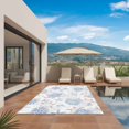 thumbnail image 3 of Blue Coastal Outdoor Rug for Patio/Deck/Porch, Non-Slip Large Area Rug 6 x 9 Ft, Summer Beach Ocean Coral Sea Turtle Starfish Indoor Outdoor Rugs Washable Area Rugs, Camping Rug Carpet Runner, 3 of 8