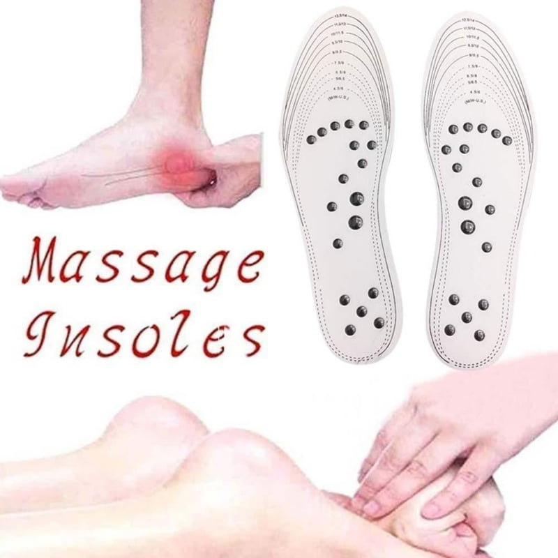 MindInSole Acupressure Magnetic Massage Foot Therapy Reflexology Pain Relief Sho 