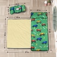 thumbnail image 3 of Alfombrilla de siesta PRIMLECT para niños pequeños, extra grande, 140 x 90 cm, con manta tipo camión, 3 of 8