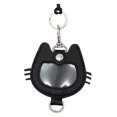 thumbnail image 2 of lionlar Pet Hair Storage Keychain Commemorative Pet Memorial Gift PU Leather Keyring black, 2 of 9