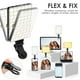 thumbnail image 3 of Luz para selfie, luz portátil para teléfono, Eagerey 60 LED recargable, luz de relleno con clip frontal y trasero, CRI 95, 3 modos de luz, luz con clip para tableta/portátil TikTok, iPad, video Vlog d, 3 of 5
