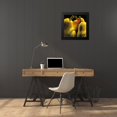 thumbnail image 4 of AlmaCh 20x20 Black Modern Framed Museum Art Print Titled - Pears, 4 of 5