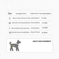 thumbnail image 2 of Dog Sling Polyester Fiber No Obstacle to Defecation Comfortable Adjustable Effective Assistance, 2 of 8