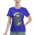thumbnail image 1 of Women's Basic Short Sleeve T-Shirt Demon Slayer: Shitou Wuichiro, 1 of 6
