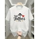 thumbnail image 2 of Men'S Father'S Day Graphic T-Shirt - Black Casual Crew Neck Short Sleeve Tee with "Happy Father'S Day" Print, Breathable Soft Cotton for Summer Outdoor Activities & Casual Attire, Fathe, 2 of 7
