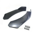 thumbnail image 3 of Furulu 2pcs Front Bumper Splitter Lip Body Protector Diffuser Kit For Car, 3 of 5