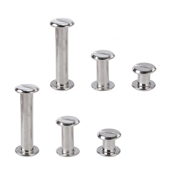 unbranded  60 Pcs Extension Screws for Scrapbooks Binding Post Assorted Posts