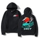thumbnail image 2 of Sudadera con capucha de Anime Initial D Drift para hombre, ropa de calle de cuello redondo, estampado japonés, AE86, Hip-Hop, 2 of 3