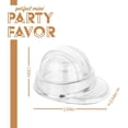thumbnail image 4 of Cap Shaped Acrylic Candy Boxes 24 Pack 1.33"X2.59"X2.04", 4 of 7