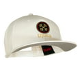 thumbnail image 5 of Ujima Kwanzaa Embroidered Superior Cotton Twill Flat Bill Snapback Prostyle Cap - White OSFM, 5 of 5
