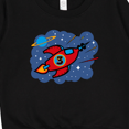 thumbnail image 3 of Inktastic Rocket Ship 3rd Birthday Toddler Sweatshirt, 3 of 4