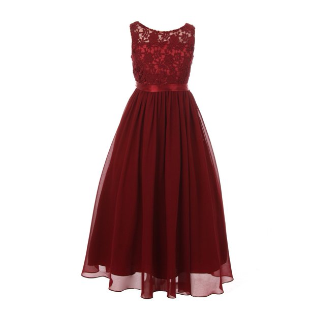 Burgandy Jr Bridesmaid Dress munimoro.gob.pe