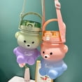 thumbnail image 4 of PENGXIANG Water Cup Portable Adjustable Shoulder Strap Gift Creative High-value Large-capacity Cute Cartoon Bear, 4 of 17