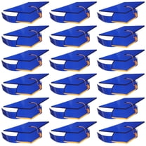 36pcs Graduation Party DIY Hats Paper Caps for Ceremony Photo Decoration