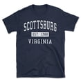 thumbnail image 1 of Scottsburg Virginia Classic Established Men's Cotton T-Shirt, 1 of 1