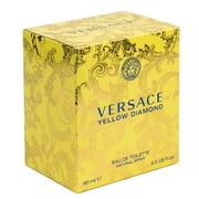 Versace Yellow Diamond Eau De Toilette, Perfume for Women, 3.0 Oz