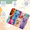thumbnail image 3 of Alpaca Printed Gaming Mousepad Desk Pad, Square 8.3x9.8 Inch Non-Slip Rubber Bottom Mouse Mat for Office and Gaming, 3 of 6