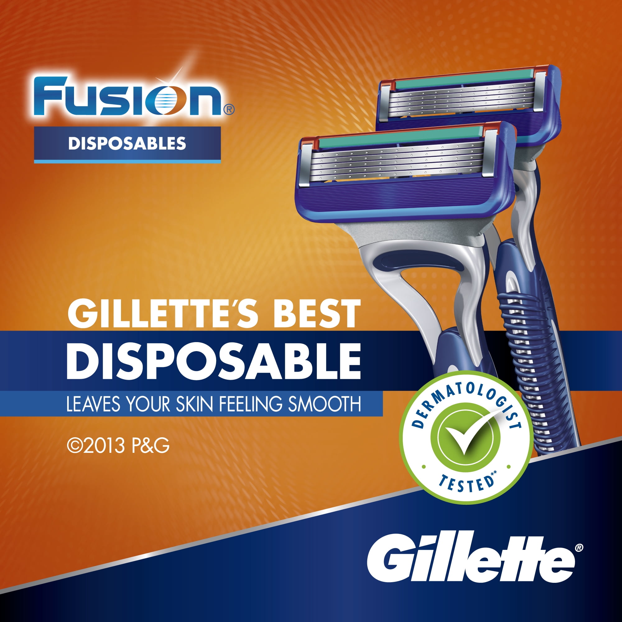 Gillette Fusion Disposable Razor - 2 CT