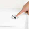 thumbnail image 4 of 9 pcs Toilet Tank Button Single Push Toilet Button Replacement Toilet Button for Home, 4 of 8