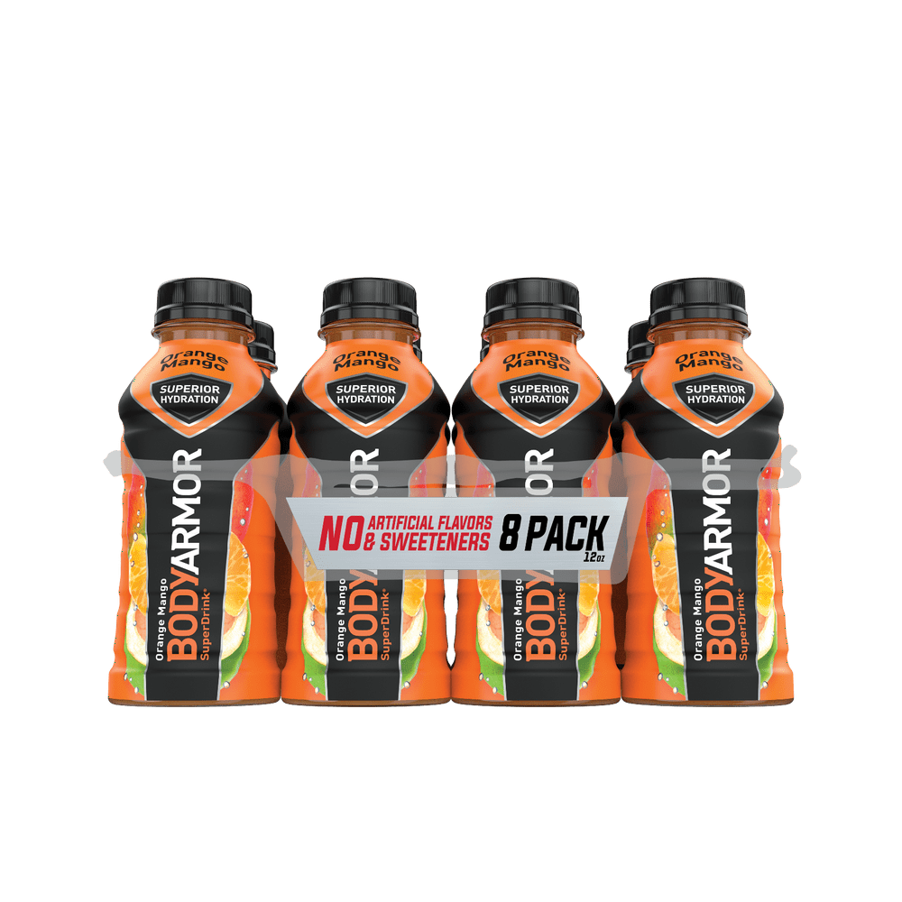 Bodyarmor Electrolyte Sports Superdrink, 12 Ounce Bottles (Pack of 8