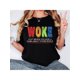 thumbnail image 1 of Woke T-shirt, Woke Is Not An insult Shirt, US Election Shirt, Social Justice Shirt, Human Rights Tee, Social Equality Shirt Cotton Fabric, 1 of 7