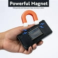 thumbnail image 4 of WYZworks XL Magnetic Key Hider Outdoor Hidden Storage Compartment for Car Key Fob, Black, 4 of 7