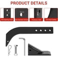 Box Scraper Rippers 5 Pack Box Blade Shanks for Tractor, 18
