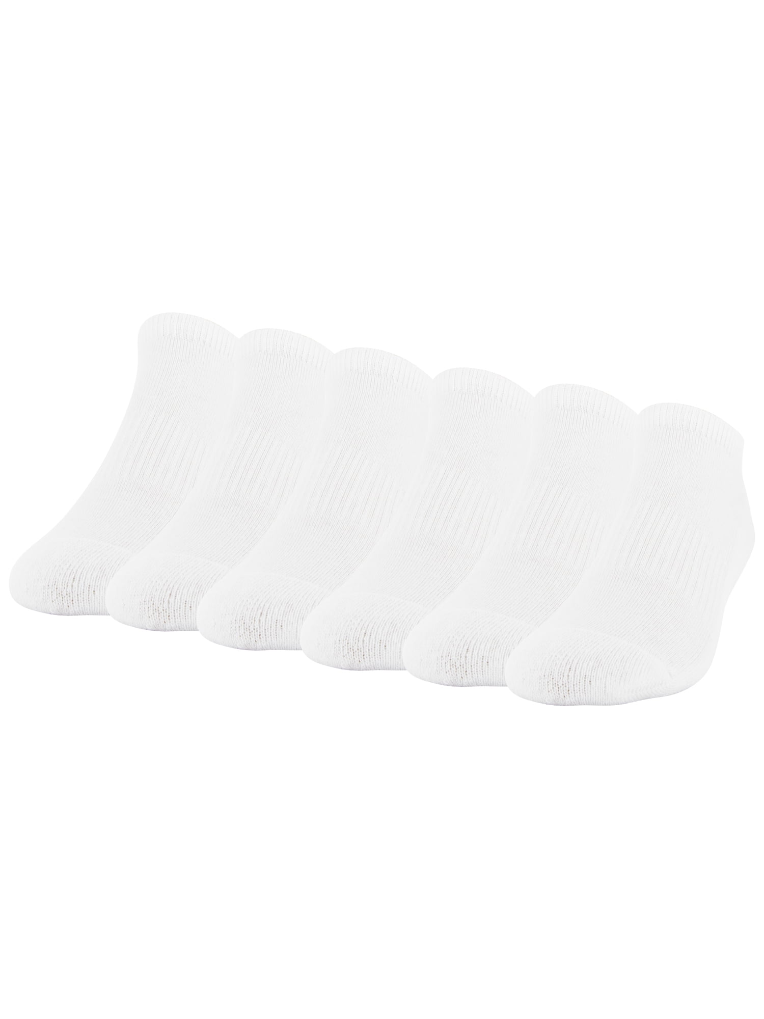 Athletic Works Men's No Show Sock, 6 Pack