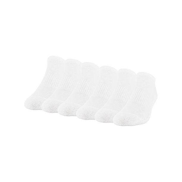 Athletic Works Men's No Show Sock, 6 Pack