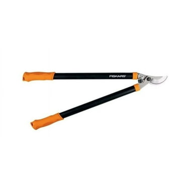 Fiskars 26-inch Steel Blade Bypass Lopper With Non Slip Grip Steel Handle