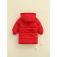 thumbnail image 4 of Diconna Baby Winter Hooded Jacket with Long Version Single-Breasted, 4 of 8
