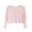 Pink, variant on Toddler Girl's Cropped Cardigan Fall Open Front Cardigans with Bow Embroidery Long Sleeve Knit Cover-Up Tops