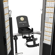 Encore ES9030 Functional Pulley System, Weight Trainer, Dual Weight Stacks, Adjustable Home Gym Equipment, Weight Machine, Lifting for LAT Pull Down, Tricep, Biceps Curl, Back, Forearm Exercise