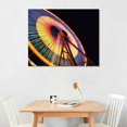 thumbnail image 2 of COMIO Canvas Prints Wall Art Ferris Wheel at Night with Colorful Lights Modern Wall Decor Home Decoration Stretched Gallery Canvas Wrap Giclee Print, 2 of 4
