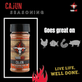 thumbnail image 3 of Gourmet Cajun Seasoning | Runnin Wild Foods, 6.7 ounces, 3 of 8