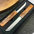 thumbnail image 1 of openpig 2 In 1 Dragon And Phoenixs Double Blades Knife Set Outdoor Camping Portable Fruit Knife, 1 of 8