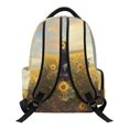 thumbnail image 2 of Psesaysky Sunflower Horse School Bag with Lightweight, Large Capacity with Adjustable Strap 17" Casual Daypack for Elementary School Travel, 2 of 10