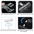 thumbnail image 4 of Unique Bargains Plastic Merchandise Sign Clip, Rotatable Clip-on Holder, Price Tags 8x16cm 10 packs, 4 of 5