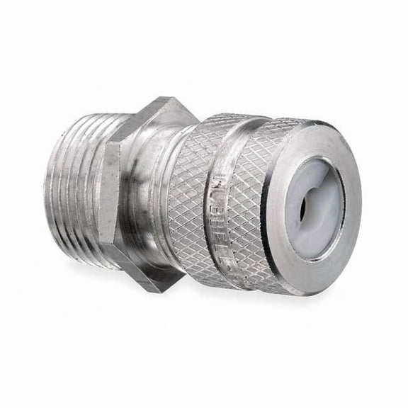 Hubbell Wiring Device-Kellems Liquid Tight Connector,1/2in.,Yellow SHC1027