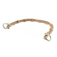 thumbnail image 6 of DIY Real Bamboo Wooden Purse Bag Handle Handbag Replacement , Bronze Buckle, as described, 6 of 8