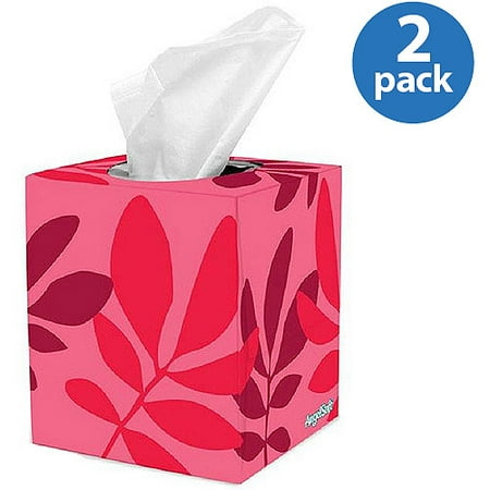 Angel Soft Everyday Facial Tissue, 75ct (Pack of 2)
