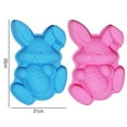 thumbnail image 5 of 3D Easter Surprise Egg Chocolate Mold Silicone Rabbit DIY Baking Tray Pastry Fondant Mould 2023 Easter Decoration Cake Tool, 5 of 5