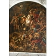 thumbnail image 1 of 24"x36" Gallery Poster, Jacob Jordaens the elder A Roman Camp under Attack by Night, 1 of 1